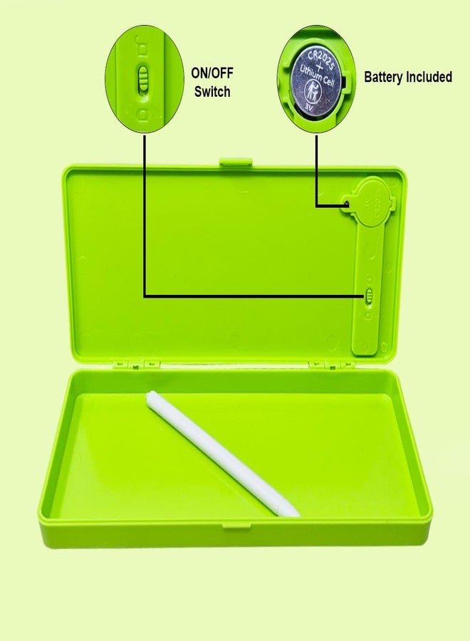 Sidak Plastic Magical Unique Pencil Box with LCD Screen Writing Pen with Erase Button and Birthday Party Return Gift, Pencil Box for Kids (Random Color) - Image 2